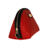 pouch L qeen of hearts di camomilla milano cod.00729 nero/ rosso