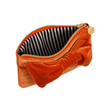 Busta piatta s warm velvet di camomilla Milano cod. 01265 arancione/fucsia/gialla/viola/verde/blu