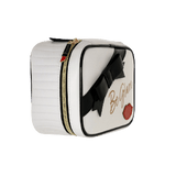 Necessaire L be chic  di camomilla Milano  cod. 02058 bianco/ rosa