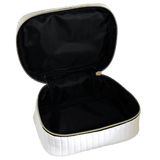 Necessaire L be chic  di camomilla Milano  cod. 02058 bianco/ rosa