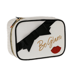 Necessaire L be chic  di camomilla Milano  cod. 02058 bianco/ rosa