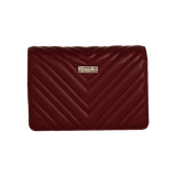 borsa portafoglio solo cuore di camomilla milano cod. 02155 nero/ bordeaux