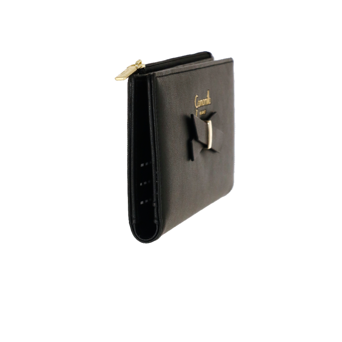 portafoglio donna easy L di camomilla milano cod. 03083 nero/ tortora