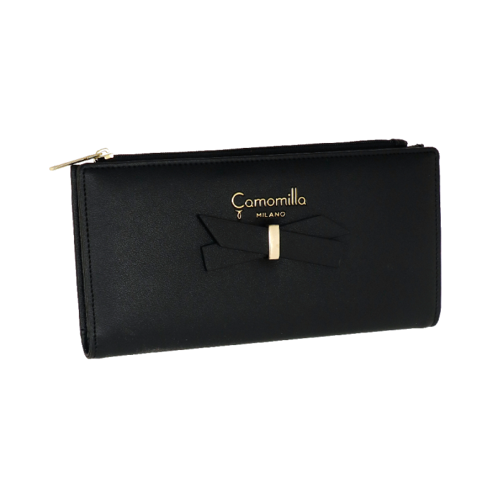 portafoglio donna easy L di camomilla milano cod. 03083 nero/ tortora