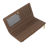 portafoglio donna easy L di camomilla milano cod. 03083 nero/ tortora