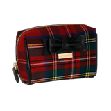 Necessaire S/M tartan touch rosso di camomilla Milano cod.03761