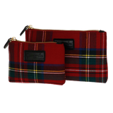 Set buste tartan touch rosso di camomilla Milano cod.03828
