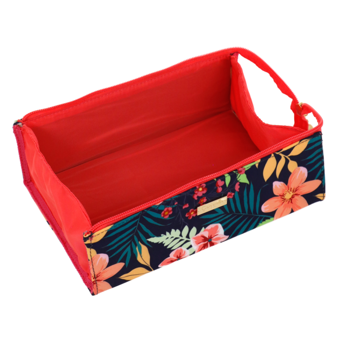 Astuccio M blu flowers di camomilla Milano cod. 03851