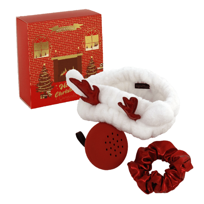 Confezione regalo natalizia di camomilla Milano marry xmas red