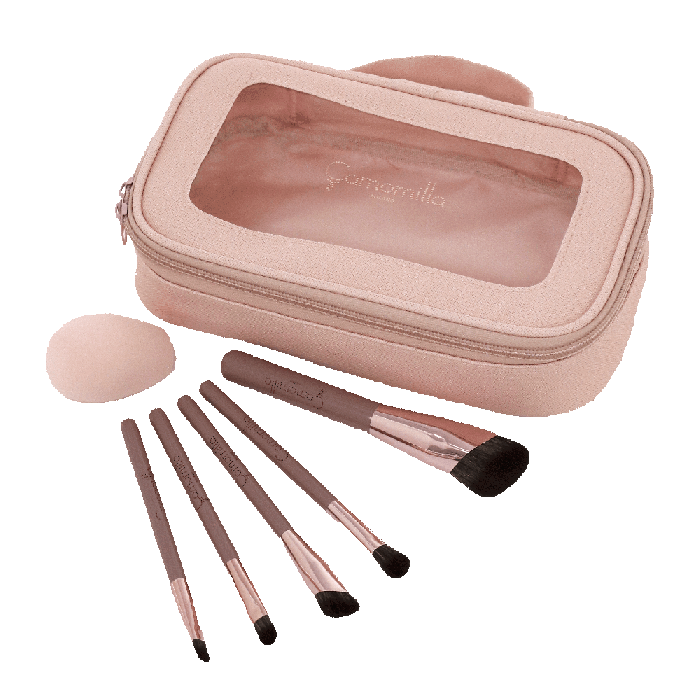 set bellezza elegance pink / black camomilla milano