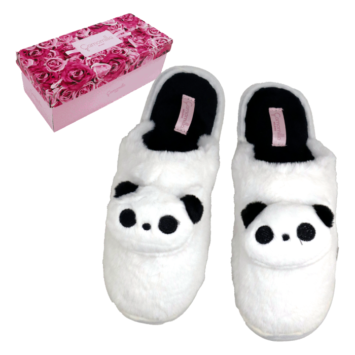 Ciabatte donna panda di camomilla Milano