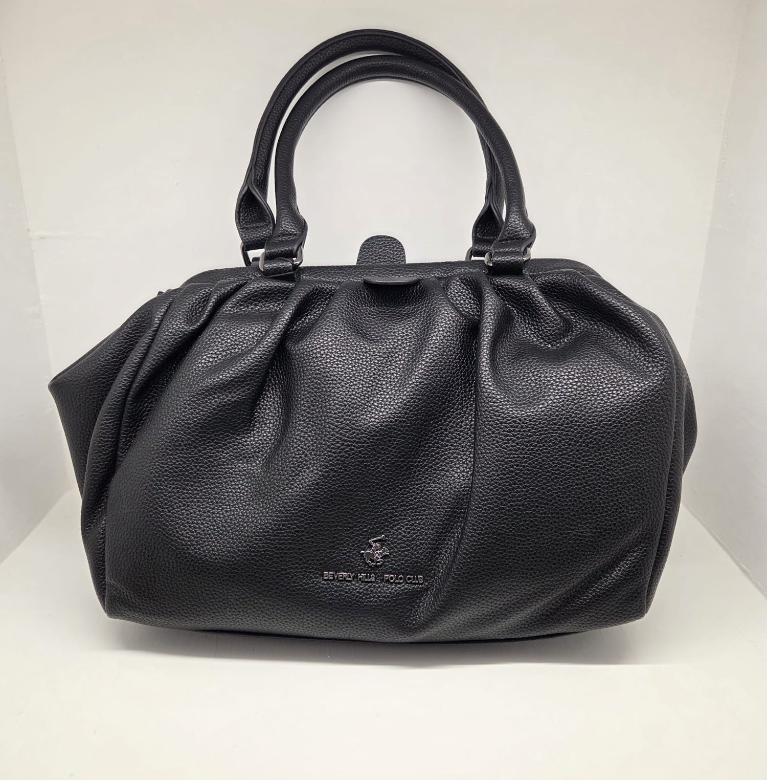 borsa donna beverly hills polo club bh-4310 aubergine/ nero/ moro