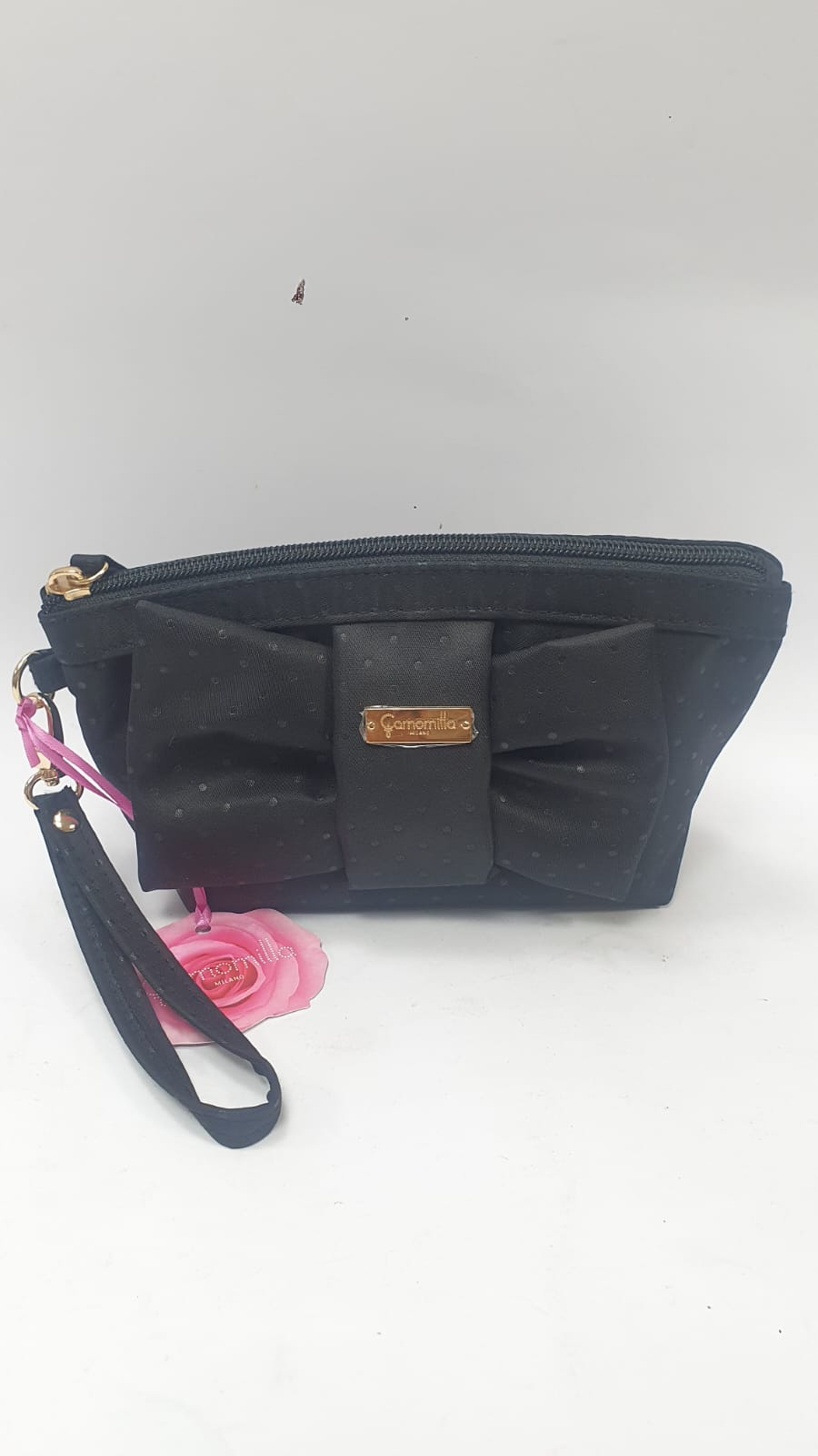 beauty case camomilla milano pois toujours nero / turchese / blu / viola