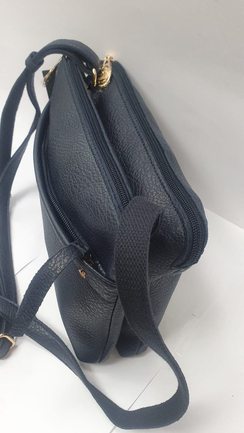borsa a tracolla di beverly hills polo club bh-3738 blu/ lilla/ ocra