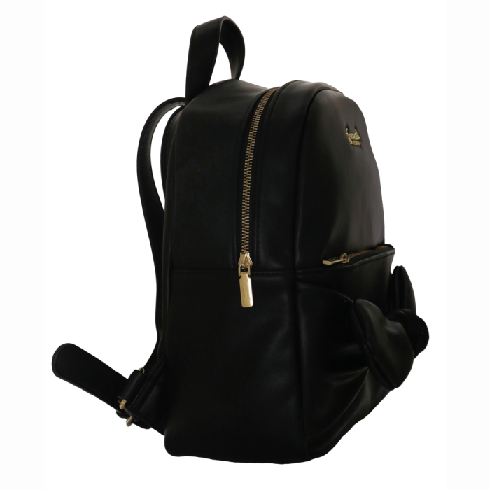 zaino maxi bow di camomilla milano cod.10949 nero/ tortora