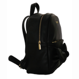 zaino maxi bow di camomilla milano cod.10949 nero/ tortora