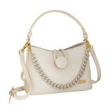 Borsa a mano e a tracolla clare camomilla Milano nero/ tortora/lilla/giallo/ rosa/ bianco