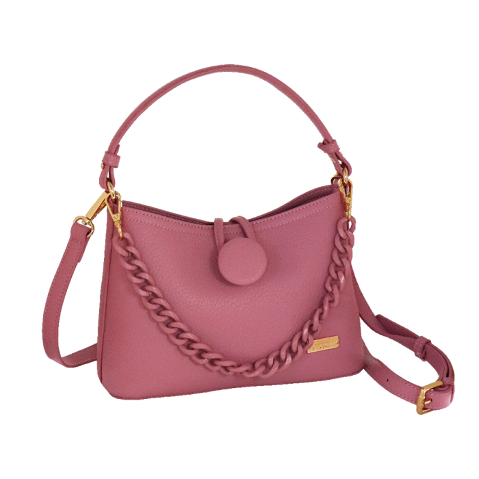 Borsa a mano e a tracolla clare camomilla Milano nero/ tortora/lilla/giallo/ rosa/ bianco