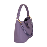Borsa a mano e a tracolla clare camomilla Milano nero/ tortora/lilla/giallo/ rosa/ bianco