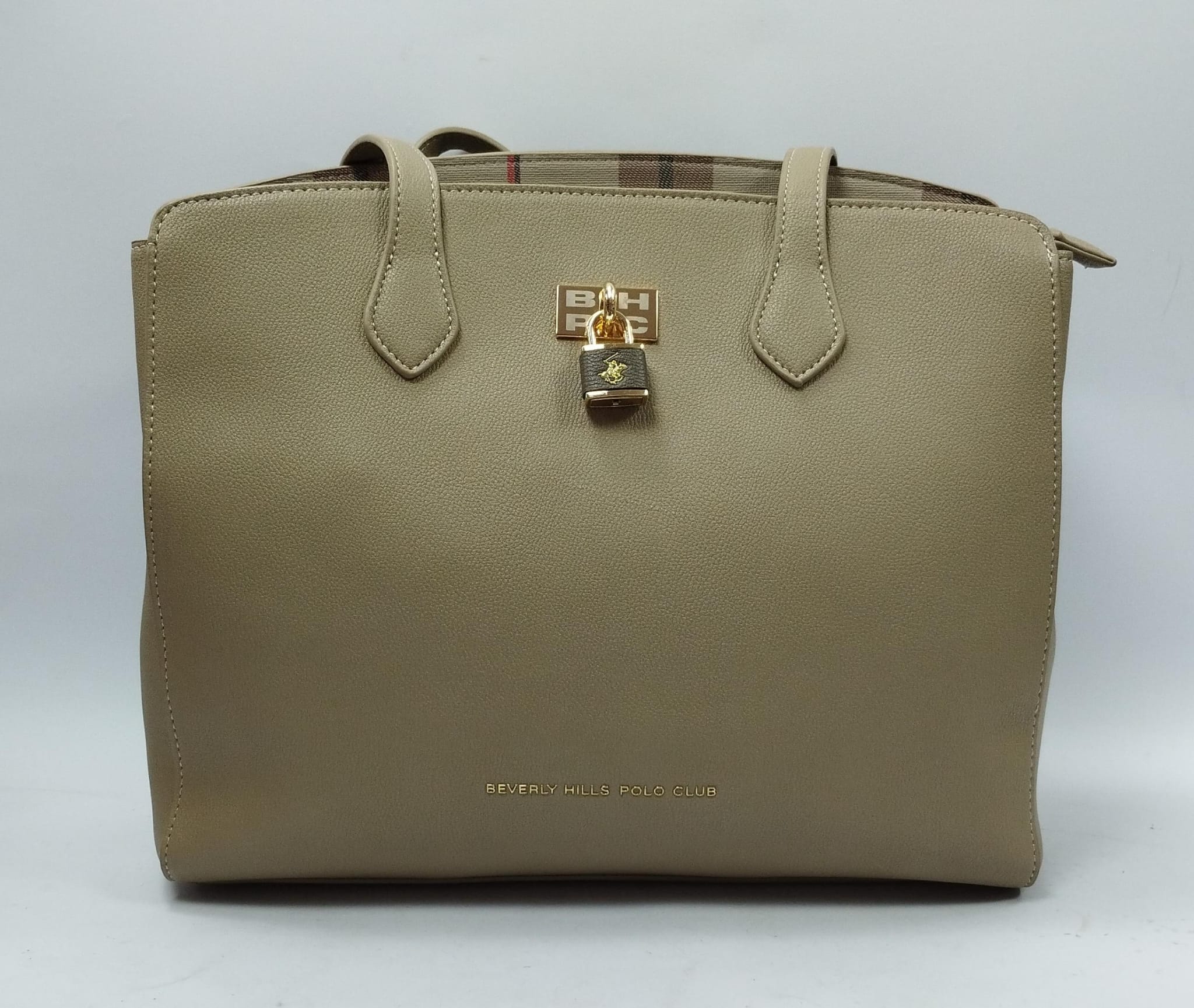 borsa donna beverly hills polo club bh-4240 taupe