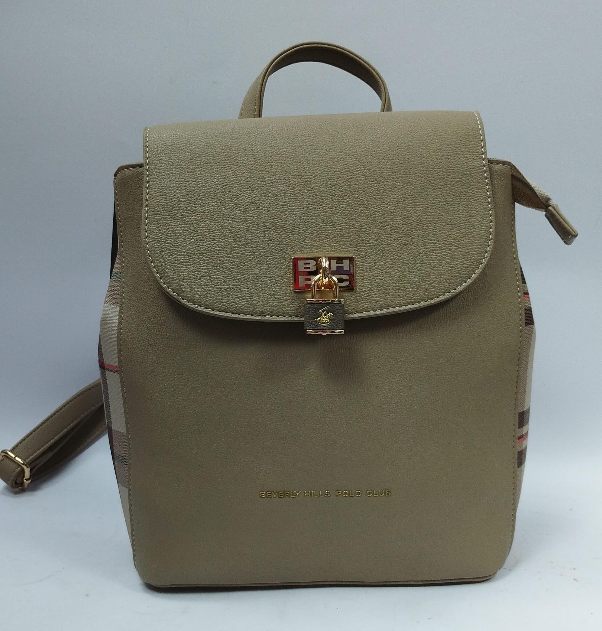 zaino donna beverly hills polo club bh-4242 taupe
