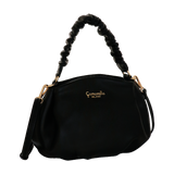 Borsa a mano con tracolla amelie camomilla Milano nero/ rosa/ azzurro/ bianco/ tortora/ lilla