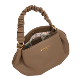 Borsa a mano con tracolla amelie camomilla Milano nero/ rosa/ azzurro/ bianco/ tortora/ lilla