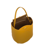 Borsa spalla M  camomilla Milano tulipano rosa/ sabbia/ nero/ giallo/ viola