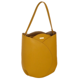 Borsa spalla M  camomilla Milano tulipano rosa/ sabbia/ nero/ giallo/ viola