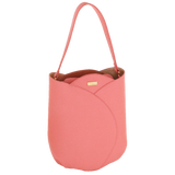Borsa spalla M  camomilla Milano tulipano rosa/ sabbia/ nero/ giallo/ viola