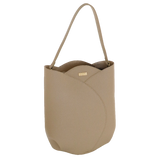 Borsa spalla M  camomilla Milano tulipano rosa/ sabbia/ nero/ giallo/ viola