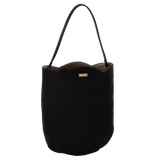 Borsa spalla M  camomilla Milano tulipano rosa/ sabbia/ nero/ giallo/ viola