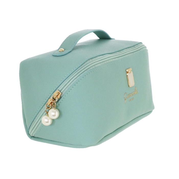 Beauty bag M madame di camomilla Milano azzurro