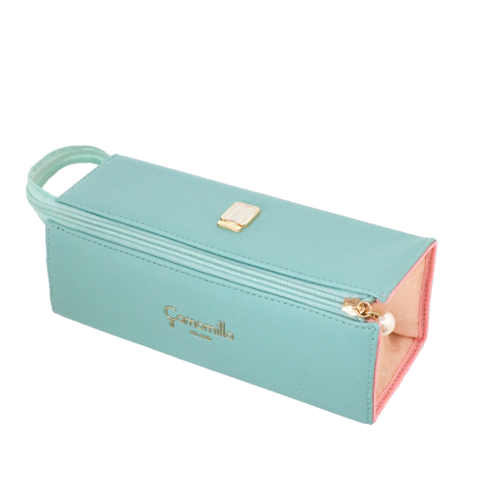 Beauty case Astuccio M madame azzurro di camomilla Milano