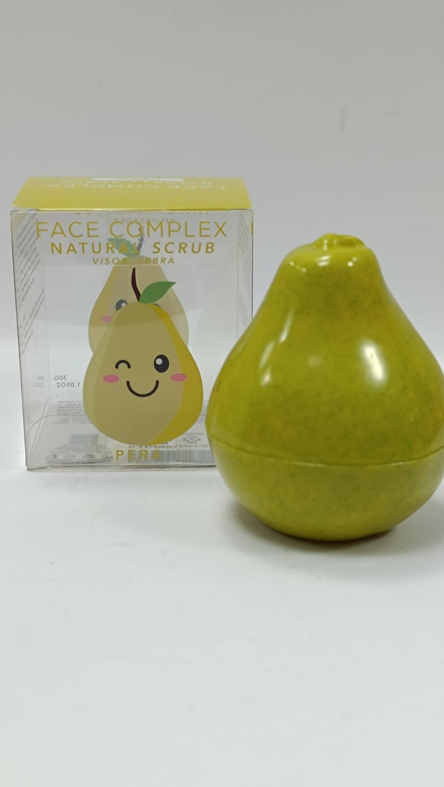 Scrub viso-labbra di face complex Pompelmo/ limone/ pera/ pesca/ mela