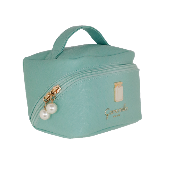 Beauty bag S MADAME di camomilla Milano azzurro