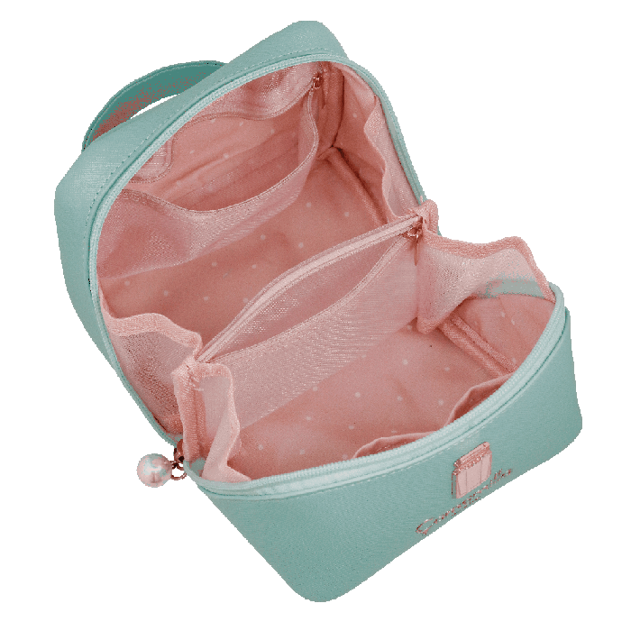 Beauty bag S MADAME di camomilla Milano azzurro