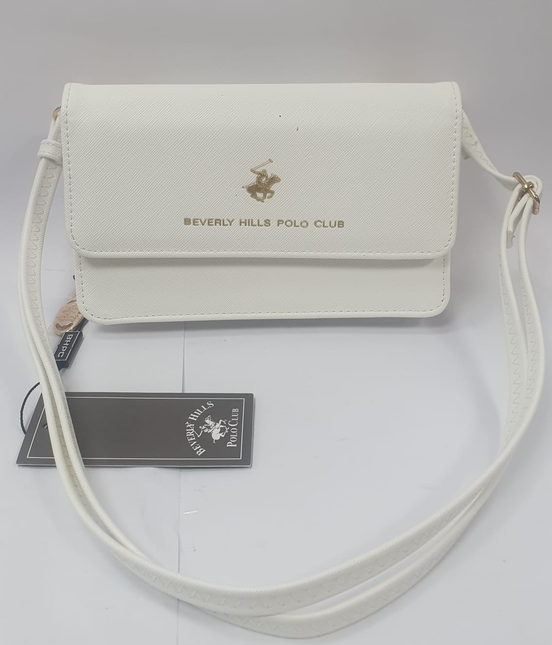 borsa donna beverly hills polo club bh-4054 nero/ bianco