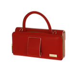 Borsa portafoglio L mon amour nero/ rosso