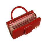 Borsa portafoglio L mon amour nero/ rosso