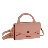 Borsa portafoglio M mon amour di camomilla Milano rosso/ rosa/ nero