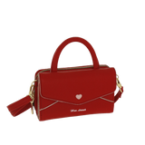 Borsa portafoglio M mon amour di camomilla Milano rosso/ rosa/ nero