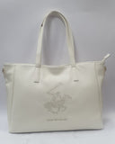 borsa donna di beverly hills polo club bh-4110 bianco