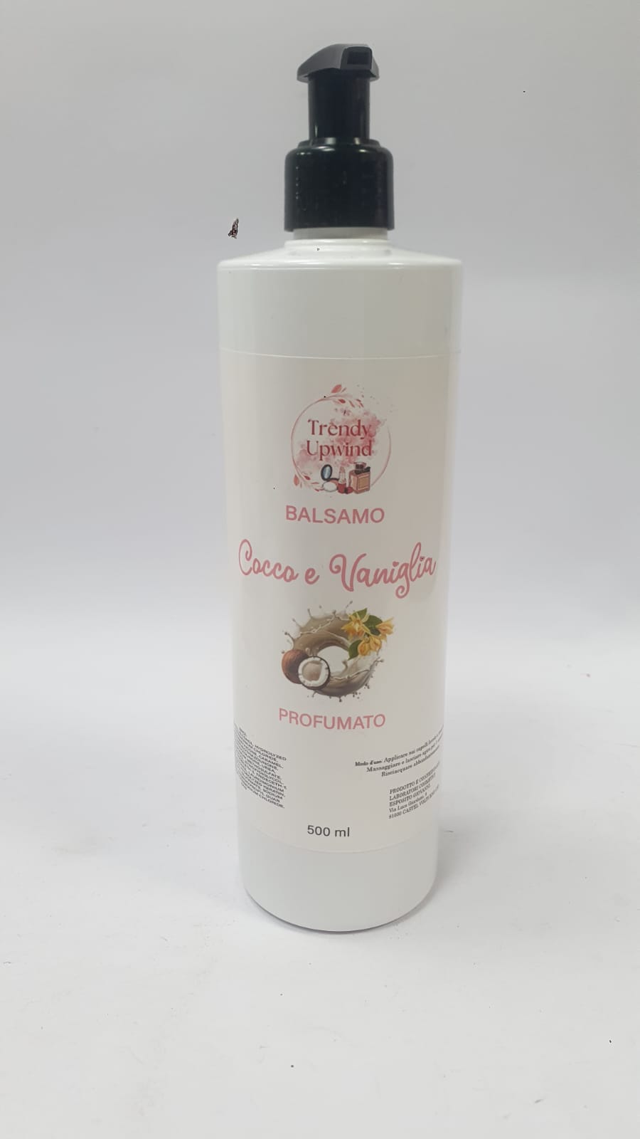 Balsamo capelli trendy upwind cocco e vaniglia/ bianco latte da 500ml