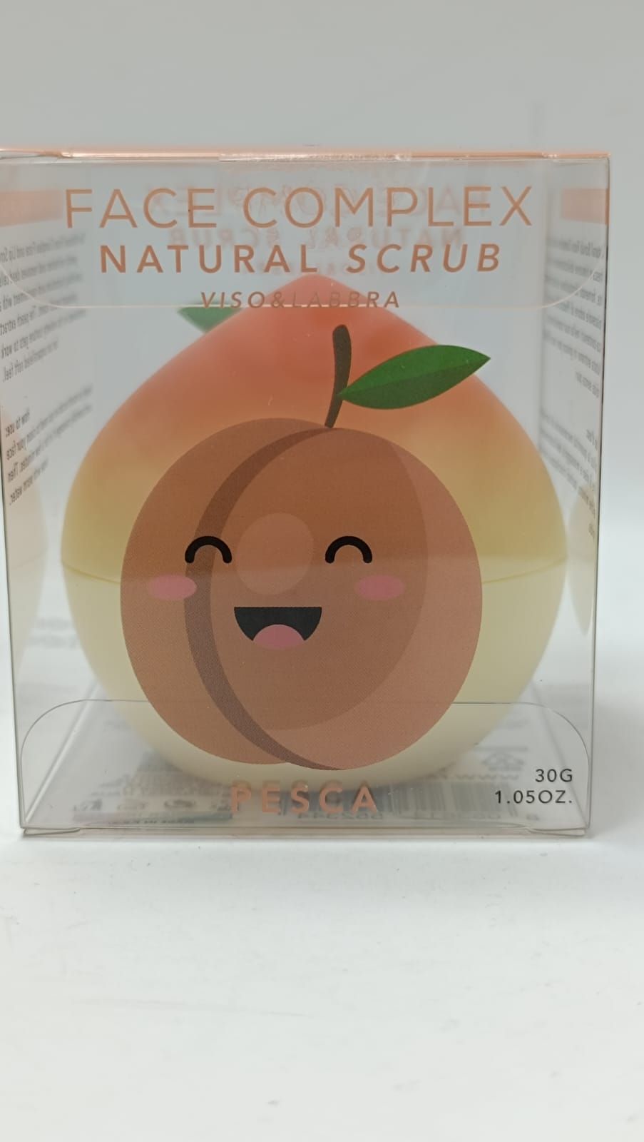Scrub viso-labbra di face complex Pompelmo/ limone/ pera/ pesca/ mela