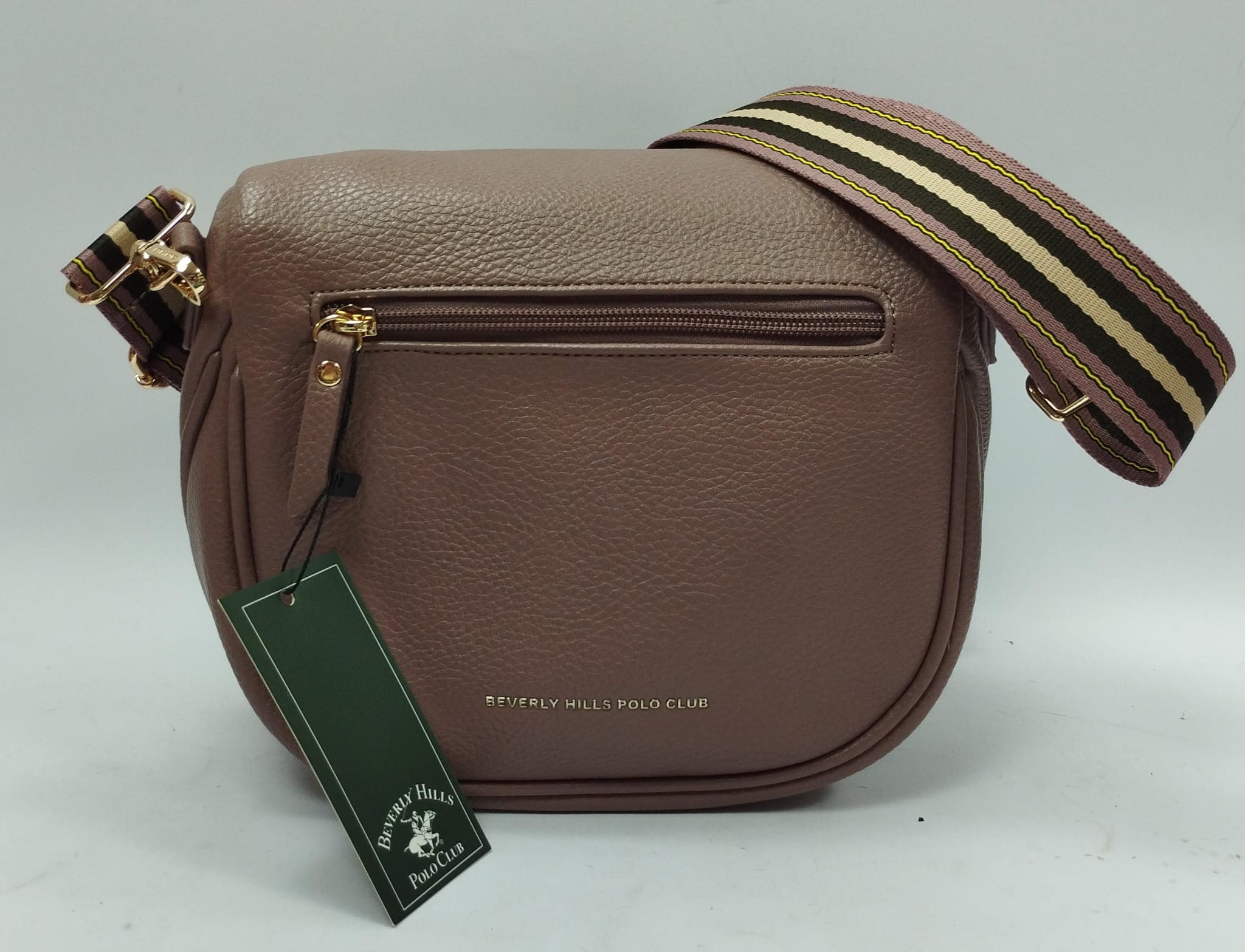 tracolla donna beverly hills polo club bh-4344 pink