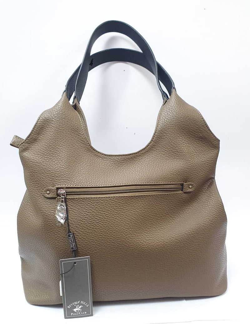 BORSA DONNA DI BEVERLY HILLS POLO CLUB BH-3900 TORTORA
