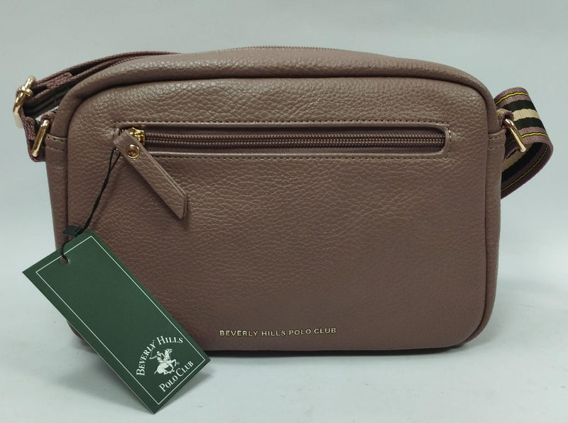 borsa tracolla donna di beverly hills polo club bh-4343 pink