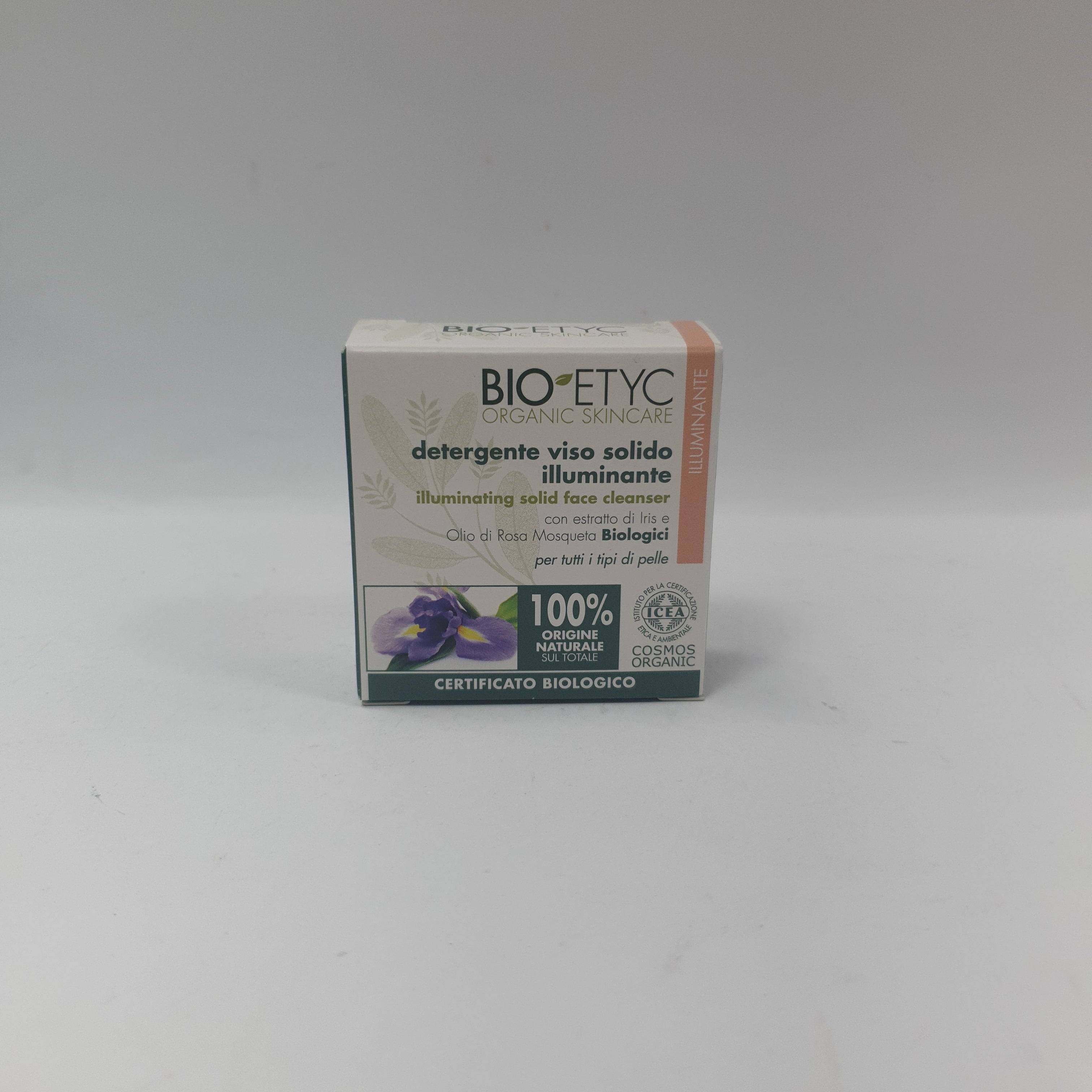 Detergente viso solido illuminante bioetyc 75g