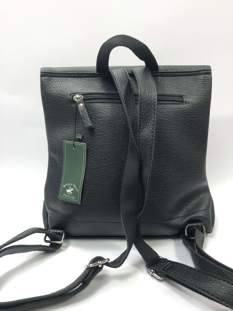 zaino donna beverly hills polo club bh-4137 nero/beige